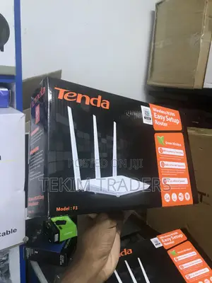 Brand New Tenda F3 N300 Router - 300mbps 3 Antenna Easy Setup