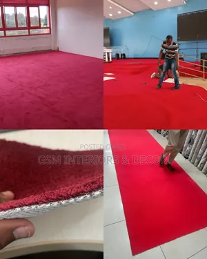 Red Carpets in Wall to Wall Category to Bring Warmth in Every Room