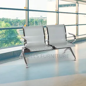 2-Link Office Waiting Bench – Professional Guest Seating for Offices