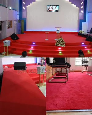 Wall to Wall Church Carpets in Preferred Red Colour Chat