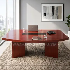 2-Meters Mahogany Cooperate Boardroom Table