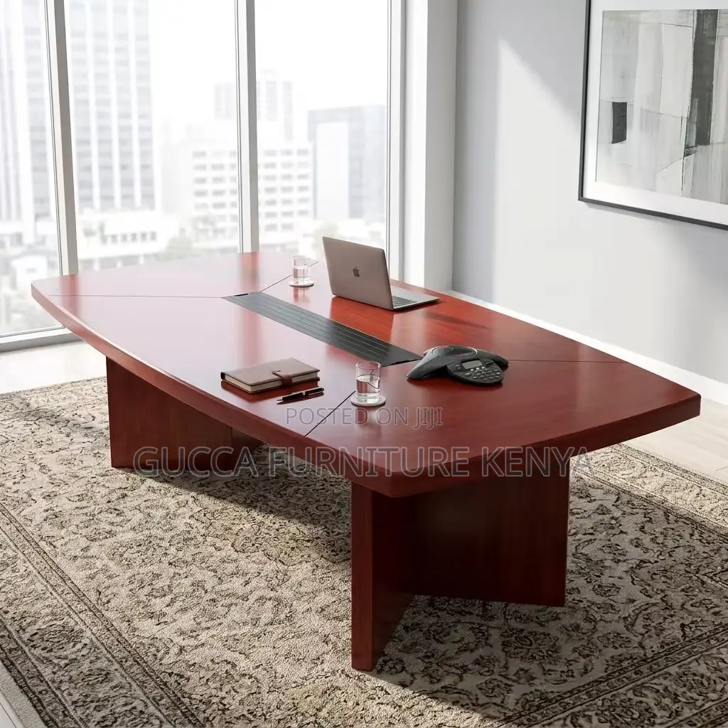 2-Meters Mahogany Cooperate Boardroom Table