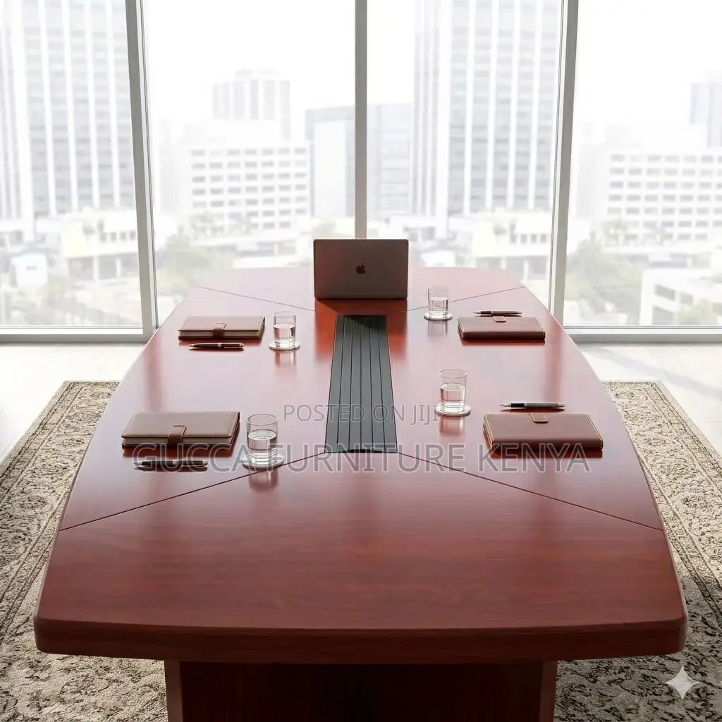 2-Meters Mahogany Cooperate Boardroom Table