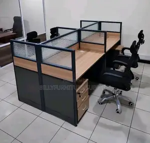 Executive 4 Way Workstation in Nairobi – Team Office Furniture