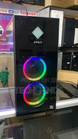 Desktop Computer HP Omen 40L 16GB AMD Ryzen 5 HDD+SSD 512GB