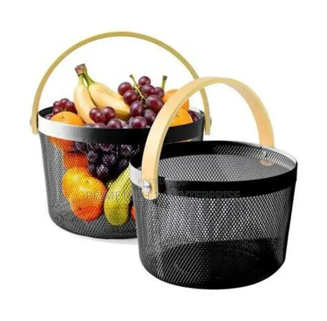 Pantry Mesh Wire Fruit Basket