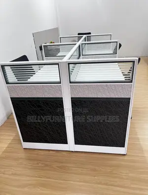 Heavy Duty 4 Way Workstation Nairobi – Premium Office Furniture