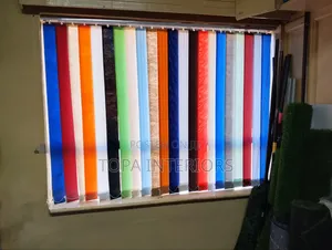Decorative Custom Made Vertical Office Curtain Blinds