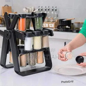 Windmill 18 Jar Rotating Spice Rack (18pc) Now