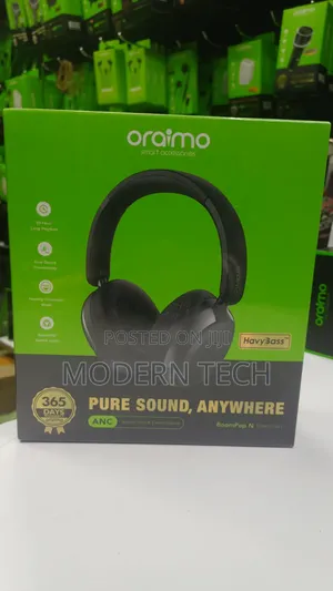 Oraimo Boompop N Wireless Hybrid Noise Cancelling 65hrs Headphones