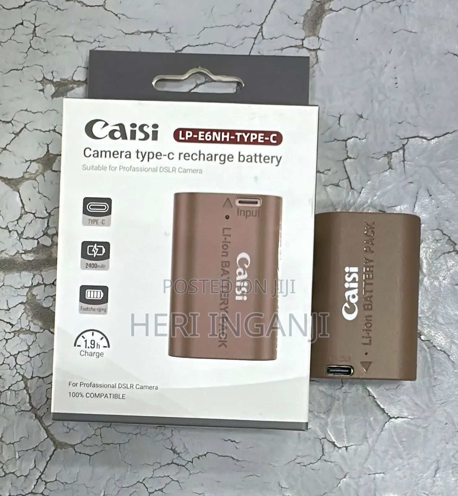 Caisi Lp-E6nh Battery Type C