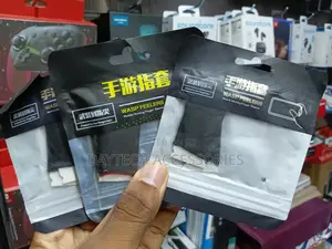 Carbon Fiber Fabric Mobile Gaming Finger Sleeve