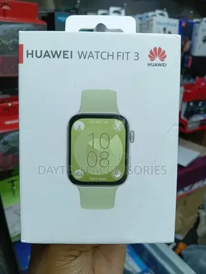 Huawei Watch Fit 3 Green 1.82" 5 Atm Amoled Bluetooth Android Ios.