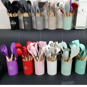 11pcs Silicone Cultery Set