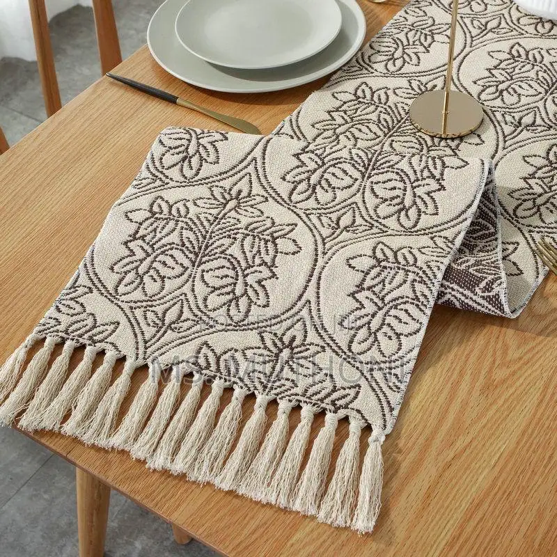 Premium Floral Moroccan-Style Table Runner