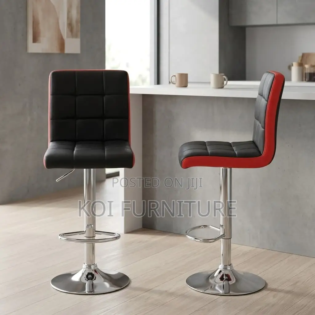 Barstool : Modern Height-Adjustable Swivel Bar Stools