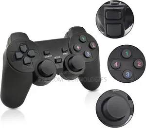 Wireless Game Controller for Pc/Linux/Android Tv - Black