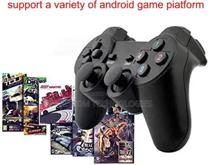 Wireless Game Controller for Pc/Linux/Android Tv - Black