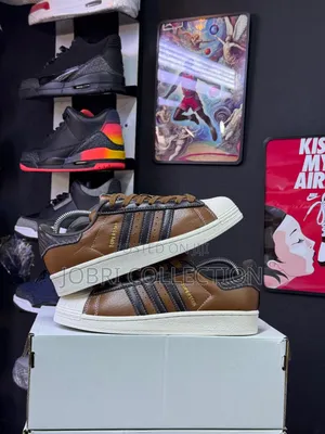 Adidas Superstar 'Dark Brown' Sneakers