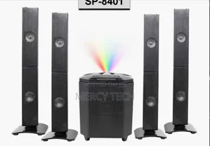 Ailipu Sp-8401ad 5.1ch Tall Boy Woofer Speaker System