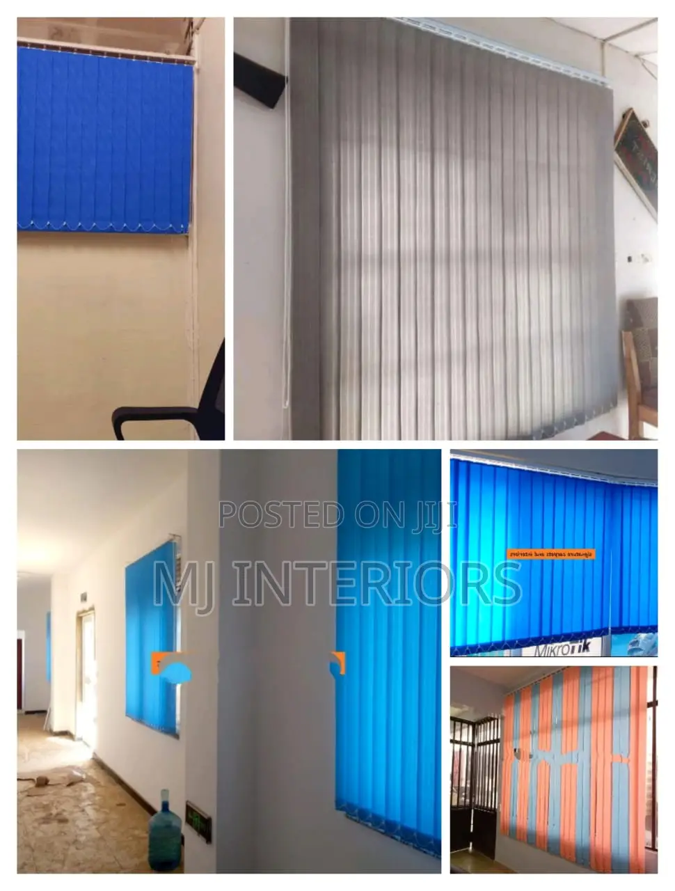 Vertical Blinds Per Square Meter for Offices Shops