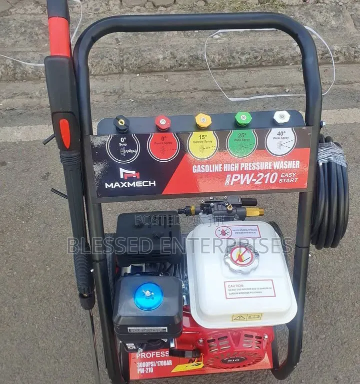 New Arrival Maxmech Gasoline High Pressure Washer Machine