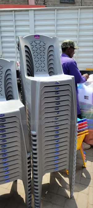 Grey Kenpoly Plastic Chairs Plastic Chairs