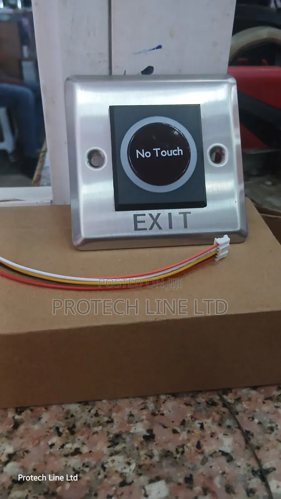 No Touch Exit Button