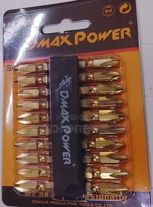 D Max Power Screw Driver Bit Set 10pcs