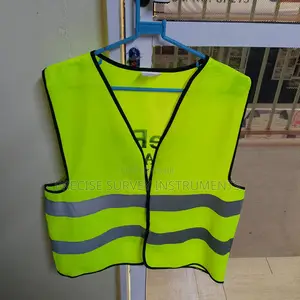 Green Printed Reflector Jacket for Site Workers –