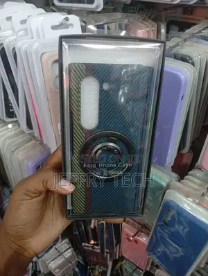 Samsung Galaxy Z Fold6 Multi-Colored Striped Design Cover