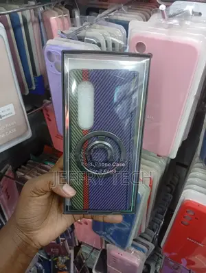 Samsung Galaxy Z Fold3 Fashion Carbon Fiber Magnetic Phone Case