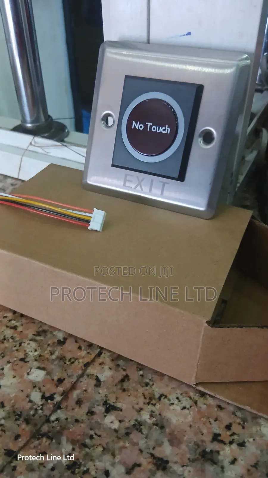 Infrared Exit Button