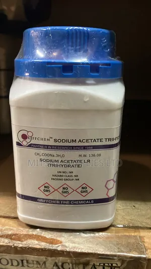 Sodium Acetate Trihydrate 500g Griffchem