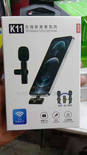  Wireless Lavalier Microphone Kit.