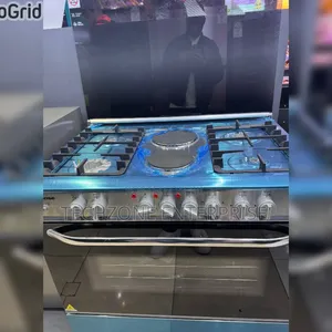 Hisense 60*90cm 4g+2e Cooker With Electric Oven and Wok Burner 