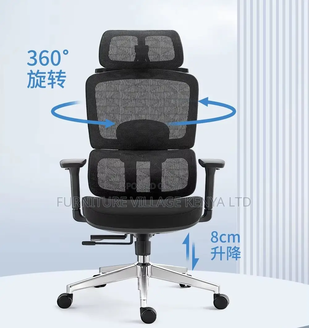 Office Chair: Ergonomic Orthopedic Mesh Study Seat
