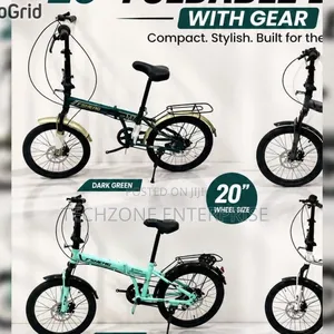 Foldable Bicycle Size 20 With Gear 