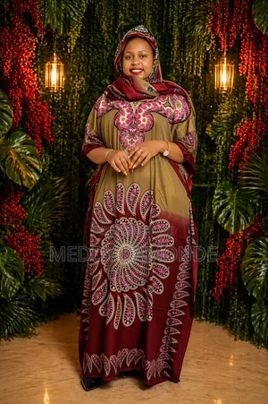 African Cotton Long Dresses
