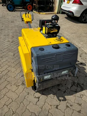 Walk-Behind Vibratory Road Roller – Brand New 8hp Diesel Compactor
