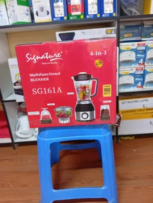 Signature Sg161a 4-in-1 Multifunctional Blender With a 1000-Watt Motor