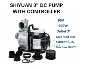 Shiyuan 3-Inch Dc Water Pump With a Built-in Controller.