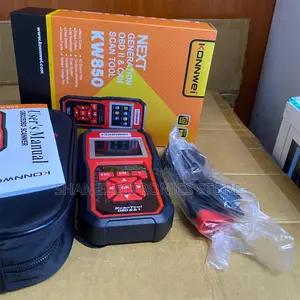 Automotive Diagnostic Code Scanner Tool Obd2 Konnwei Kw850 Kit Set