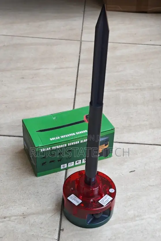Solar Infrared Sensor Alarm