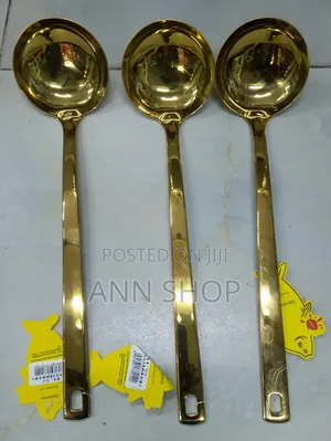 Gold Serving Spoons