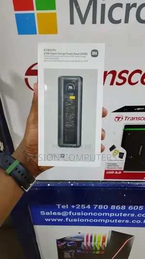 Xiaomi 212w Hypercharge Power Bank 25000 Mah.