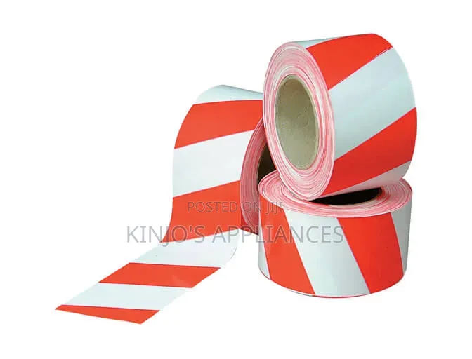 Red White Barrier Tape