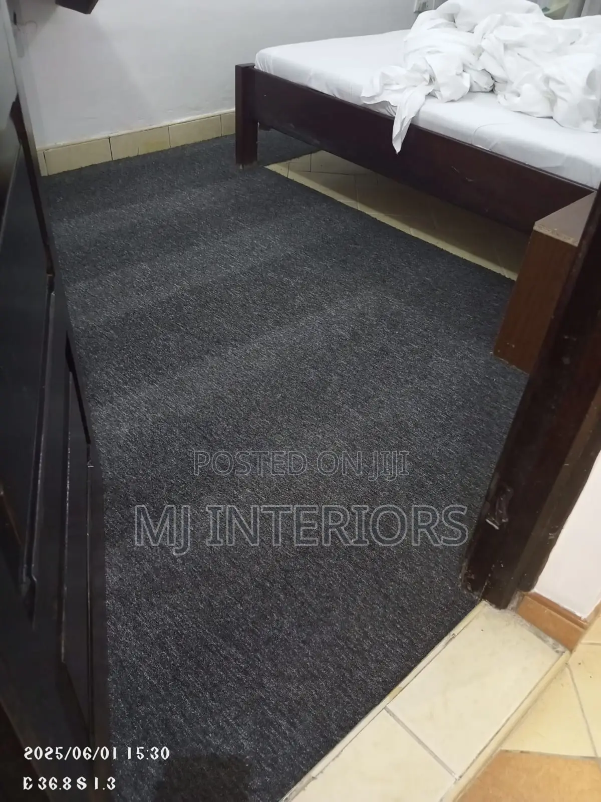 High Quality Grey Wall to Wall Carpet for Hotel Use