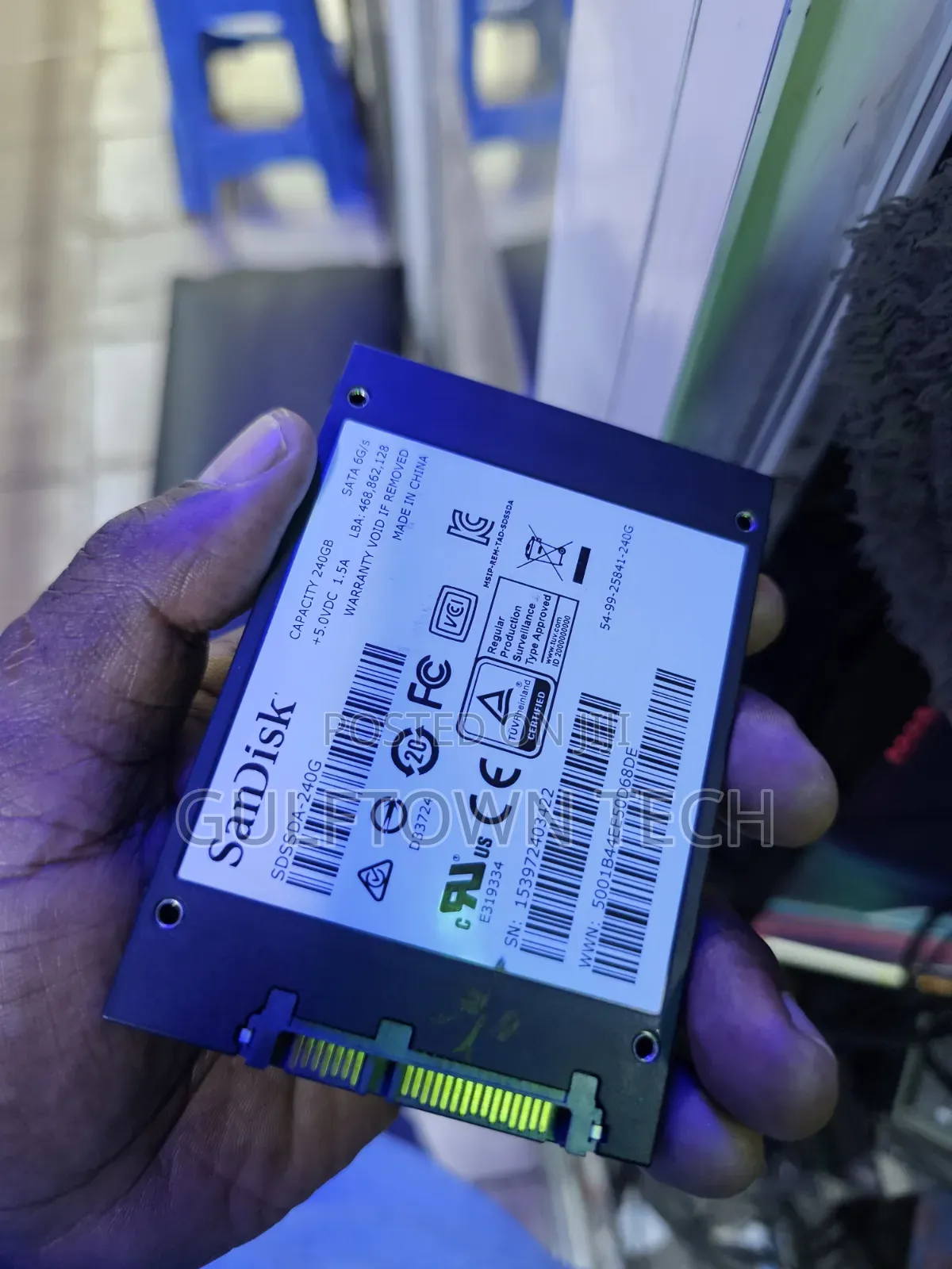 Sandisk 240 Gb SSD 2.5