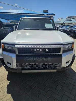 Toyota Land Cruiser Prado 2024 White